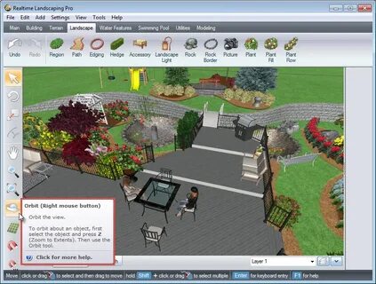 Realtime landscaping