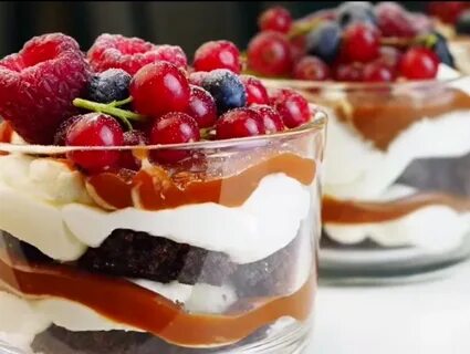 Вкусные десерты в стаканчиках рецепты с фото