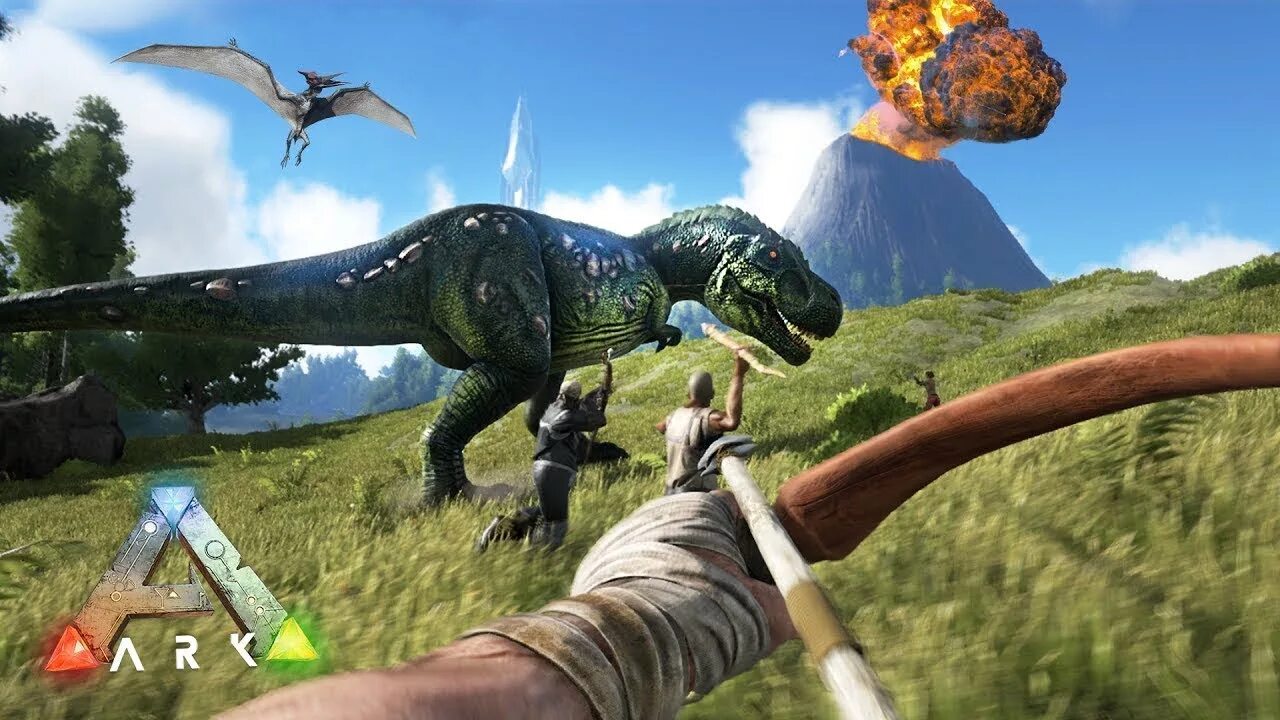 Ark на андроид. Акл survival evolved. арк сурвайвал геймплей. ark эпик геймс.
