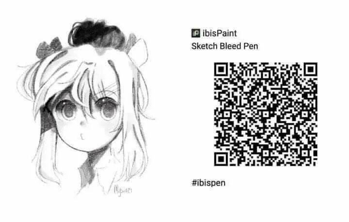 Кисть для волос в ибис паинт. Кисть для ibispaint x снег. Qr код на кисти в ibis paint x. Qr код ibispaint x кисти волосы. Кисти для ибис пейнт волосы.