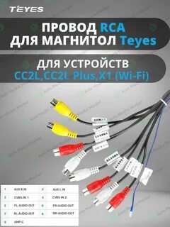 Как подключить rca к магнитоле