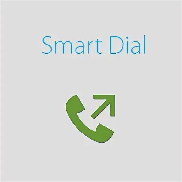 Smart dial. Smart dial