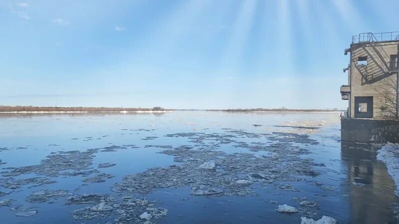 Ледоход северная двина сегодня на реке