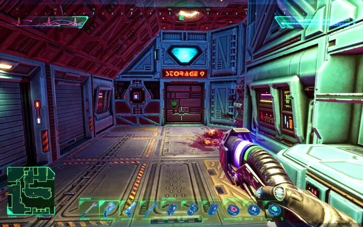 System shock remake палубы. Карта system shock remake. system shock 1994 робот. system shock remake инженерная палуба лифт.