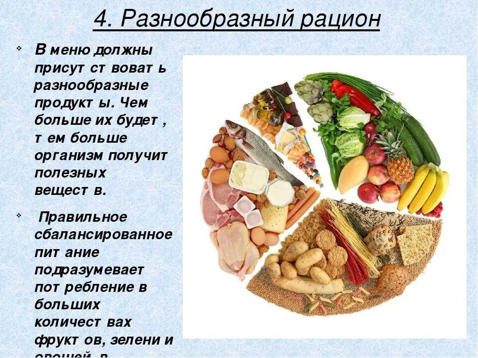 Должно быть в ежедневном рационе