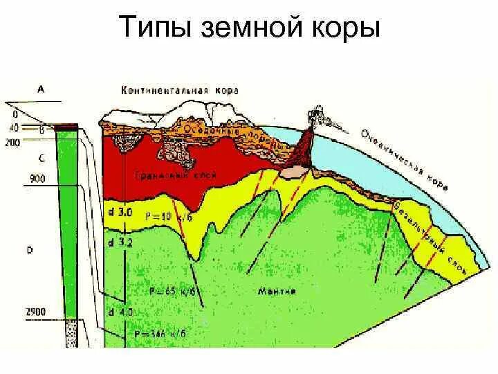 Изгиб в земной коре 7 букв. Субокеанский Тип земной коры.