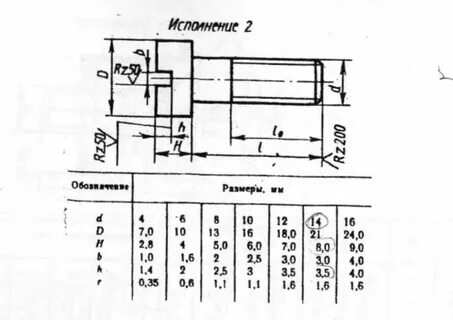 Размер постоянный