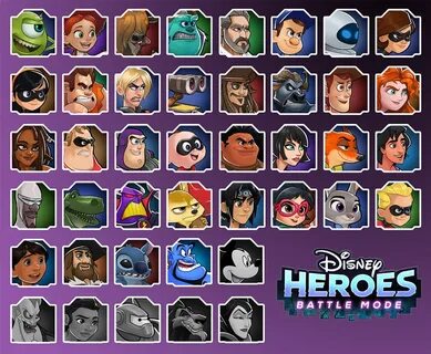 Disney heroes battle