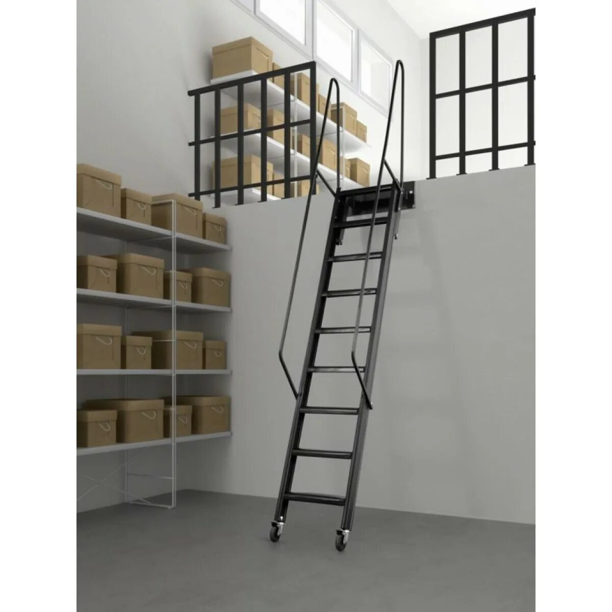 Лестница с зацепами купить. Loft Ladder лестница. Лестница лофт в антресольный этаж. Антресольная приставная лестница Факро. Лестница приставная OMP 55/300.