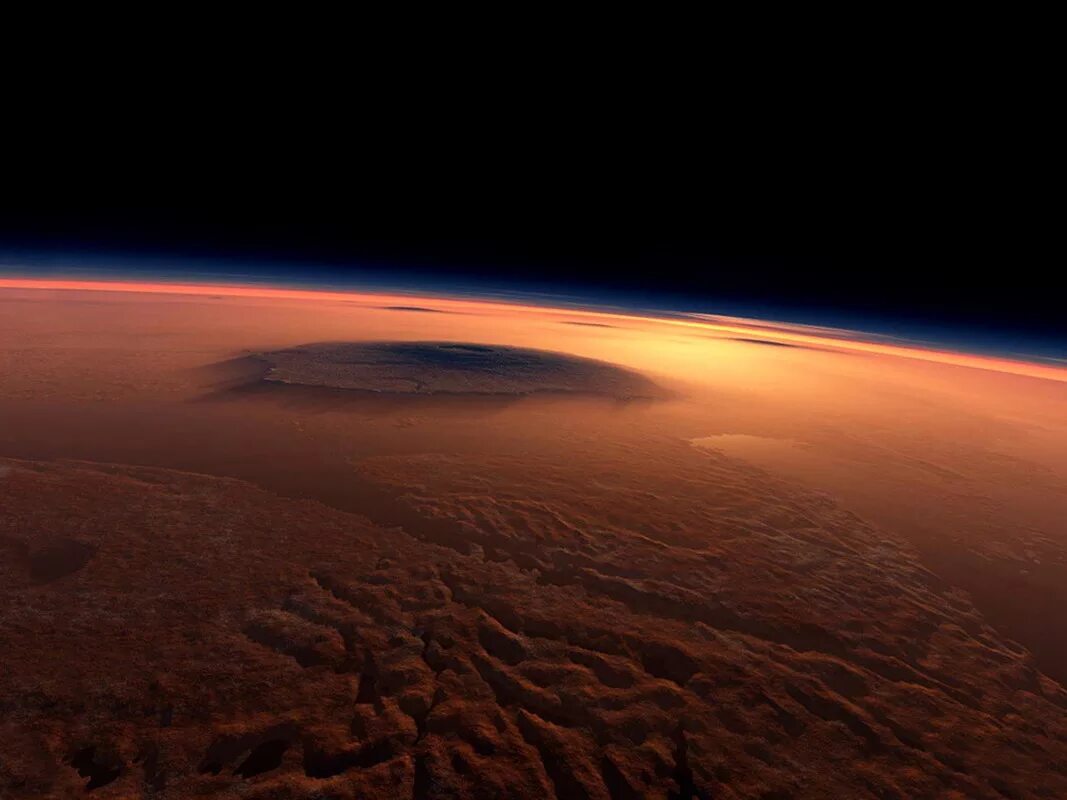 Орбита планеты марс. Гора Олимп на Марсе. Марс Планета гора Олимп. Вулкан Олимп на Марсе. Гора Олимп на Марсе фото.