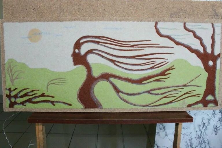 панно из тыквенных семечек. лоскутная техника лоскутная техника кинусайга. панно жасау. декоративное панно талисман. мозаика из круп.