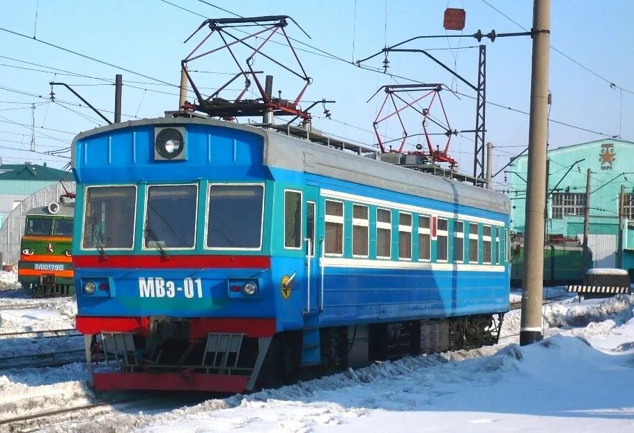 Сиб ж. ТЧ-14 Белово. Эр2 автомотриса. Электромотриса Дэр-003. Эр2-612.