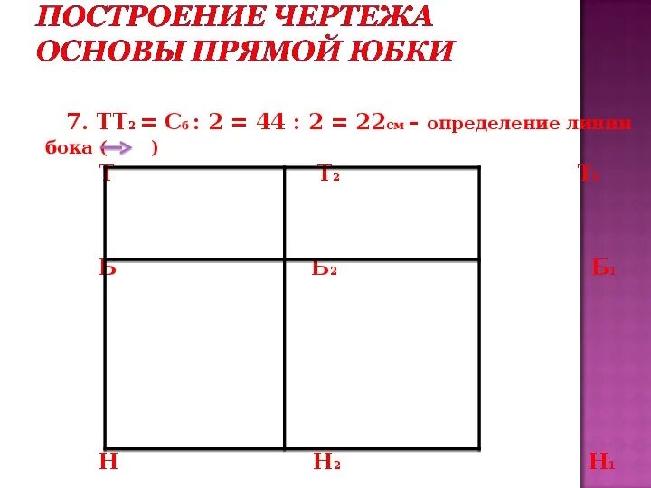 Построение чертежа 7 класс