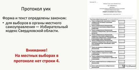 Гашение избирательных бюллетеней