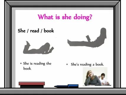 She read a very interesting book now