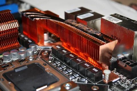 Охлаждение материнской платы asus