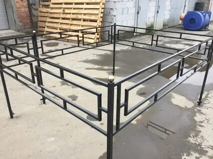 Ограда на могилу из профильной