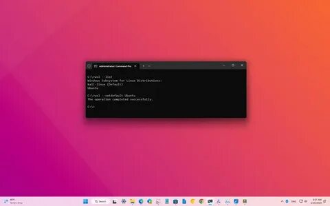 Wsl windows 10