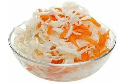Капуста квашеная шинкованная с морковью