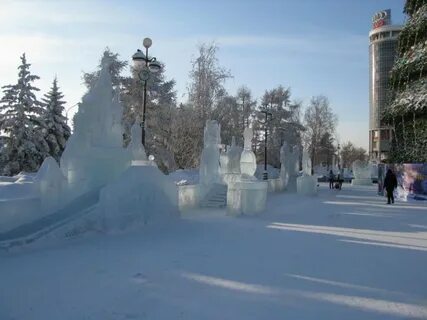 Красноярск в декабре