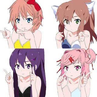 Doki doki literature club gif