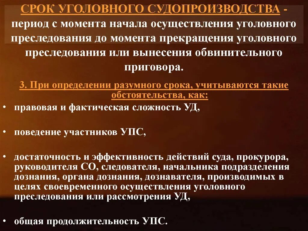 Разумный срок уголовного судопроизводства. Принцип разумного срока судопроизводства. Принцип разумного срока уголовного судопроизводства. Определение разумности сроков уголовного судопроизводства. Какие обстоятельства учитываются