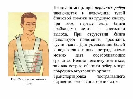 Повязка на грудную клетку