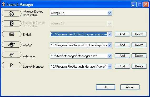 Acer launch manager windows. Launch manager. launchmanager application. acer launchmanager application. launchmanager dritek.