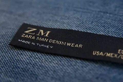 Zara бирка