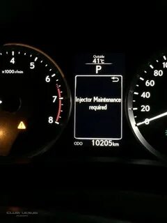 Maintenance required