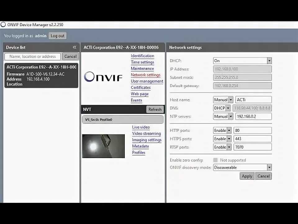 Url device. Порт управления Onvif. Onvif камера URL. Onvif device Tool. Onvif протокол Hikvision.