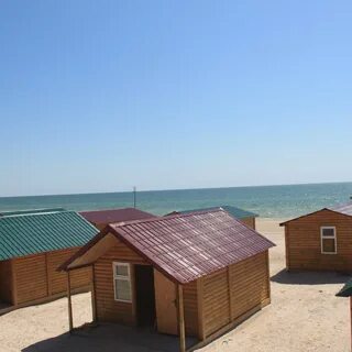 Домики на азовском море