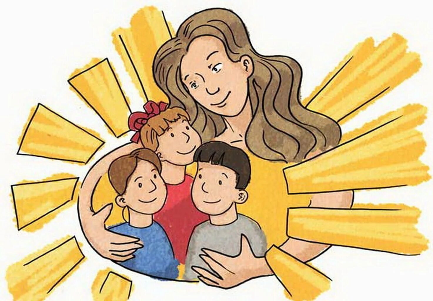 Помощь детям рисунки