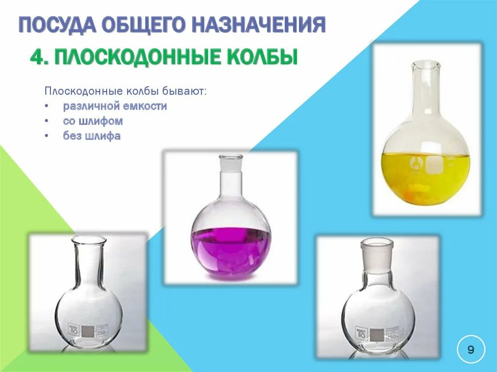Функции колбы