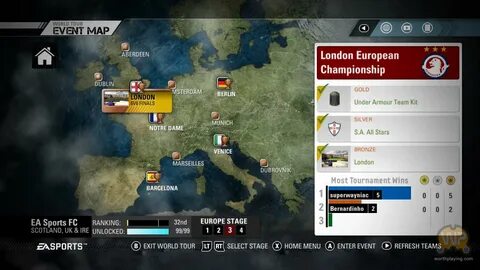 Map events