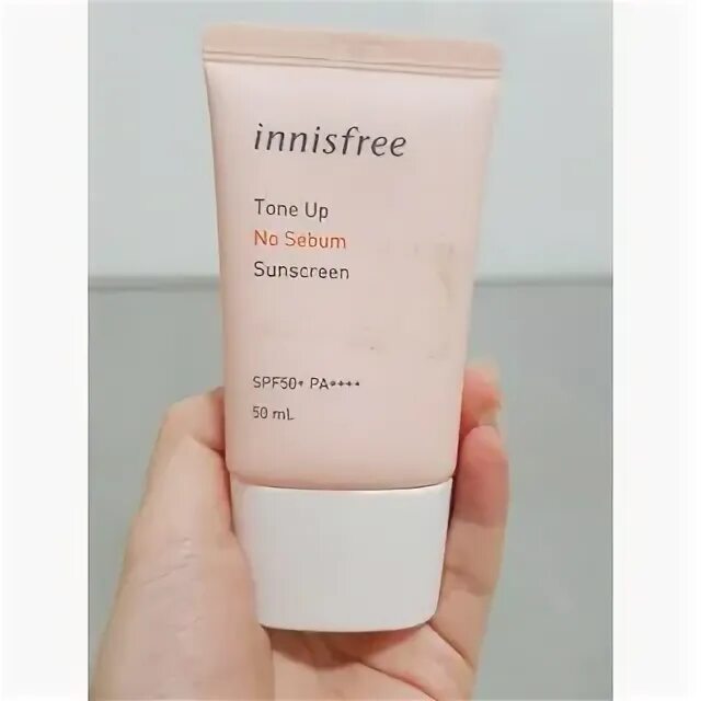 Innisfree Tone up no Sebum Sunscreen ex spf50+/pa++++.