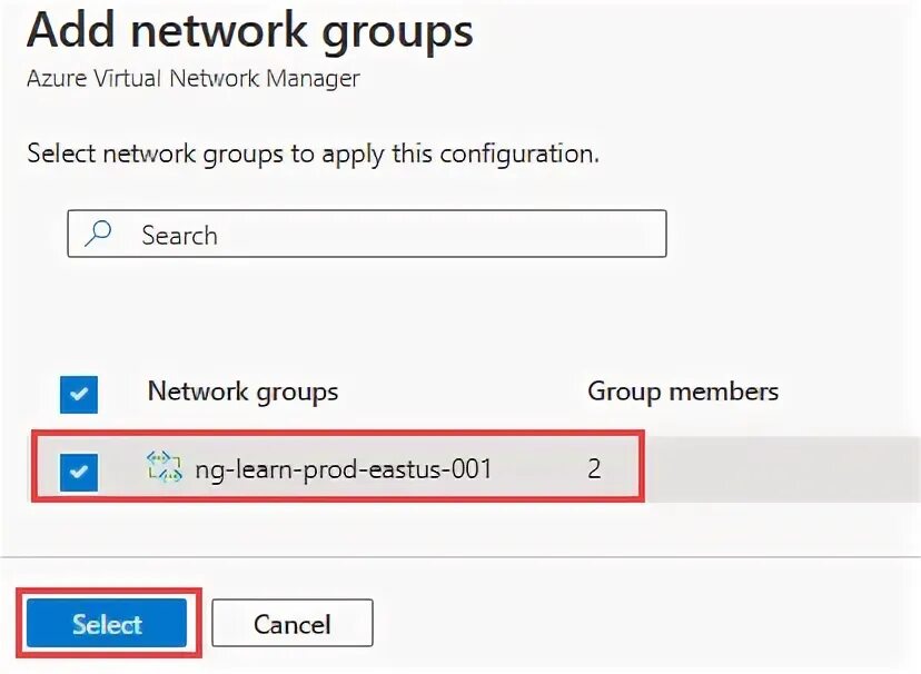 Network are groups. Network are groups
