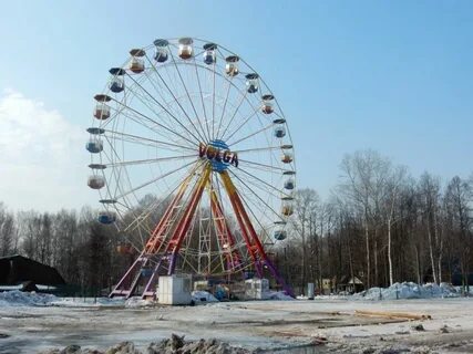 Сормовский парк колесо обозрения
