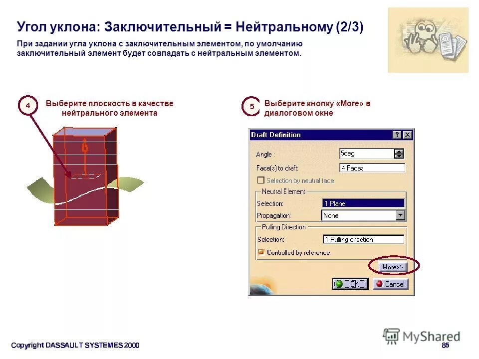Итоговый элемент. Итоговый элемент