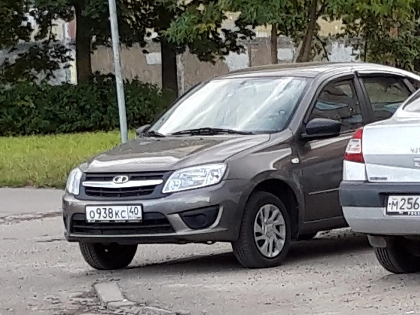 "н 857 он 32" фото ВАЗ (Lada) 2191 Granta. Россия