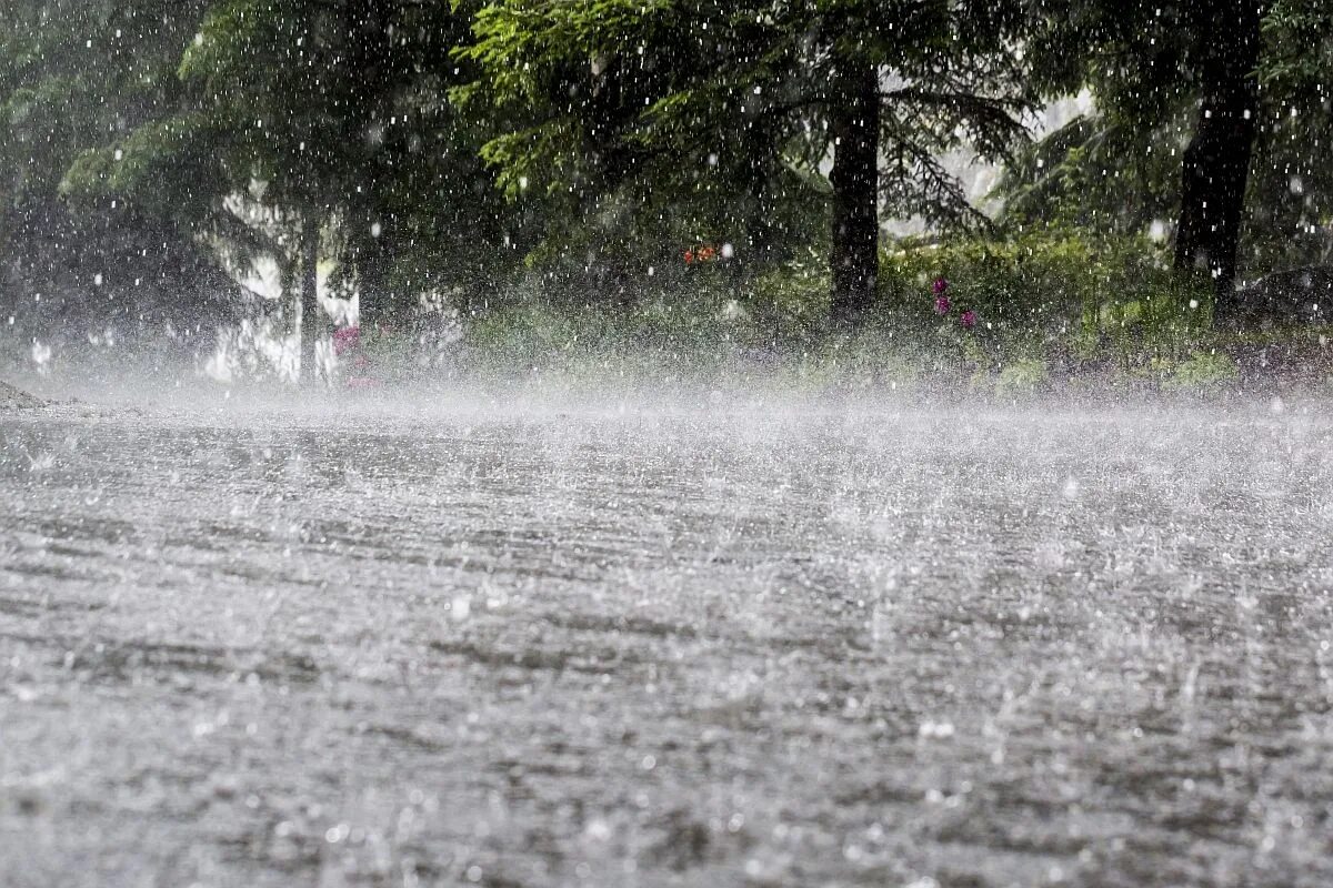 Дождь на стекле. Heavy rain weather. Ливень. Heavy shower. Heavy shower.