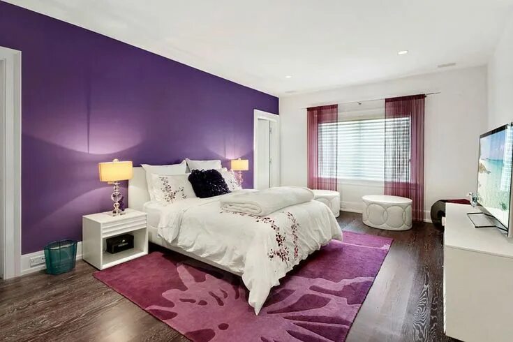20 Tips for Modern Lavender Decor Lilac bedroom, Purple walls, Bedroom colors