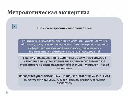 Как оформляются результаты метрологической экспертизы