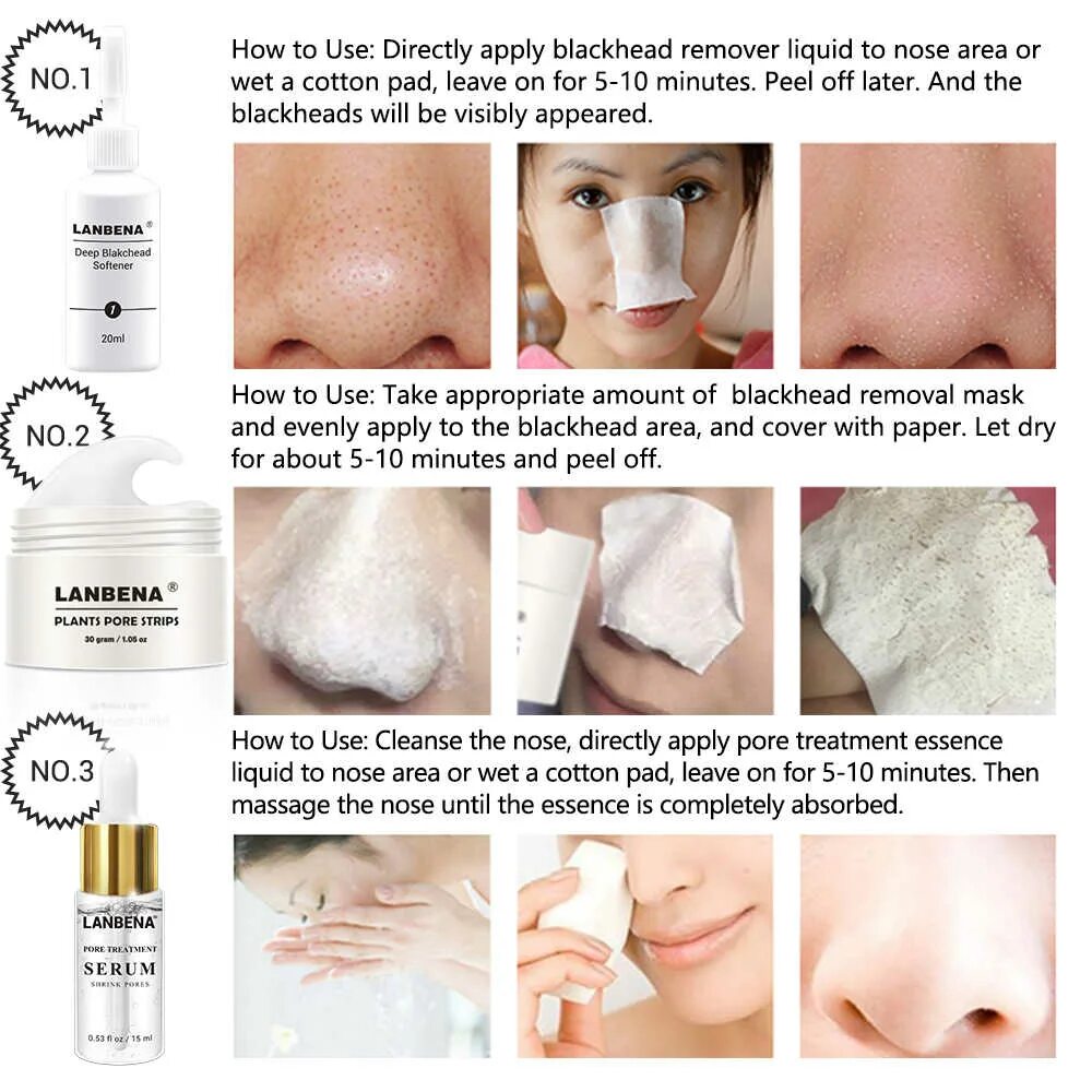 способ применения ланбены. способ применения ланбены. белая маска от черных точек lanbena plants pore strips 30g. способ применения ланбены. маска lanbena инструкция.