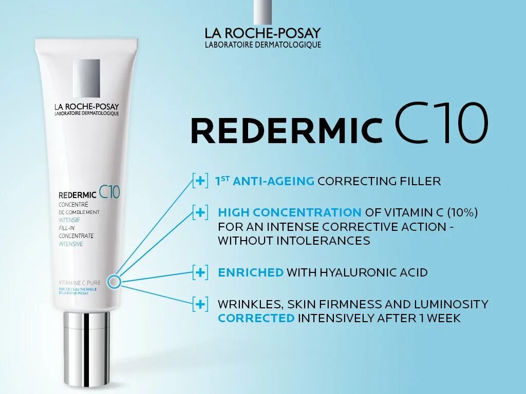 Ля Рош Редермик c10. La Roche-Posay c10. Редермик с 10 ля Рош. От la Roche-Posay Redermic c10 concentre Anti-Rides et fermete.