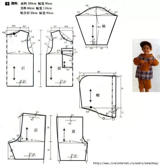 CHILDREN jacket with patterns .. Discussion on LiveInternet - Russian Service On