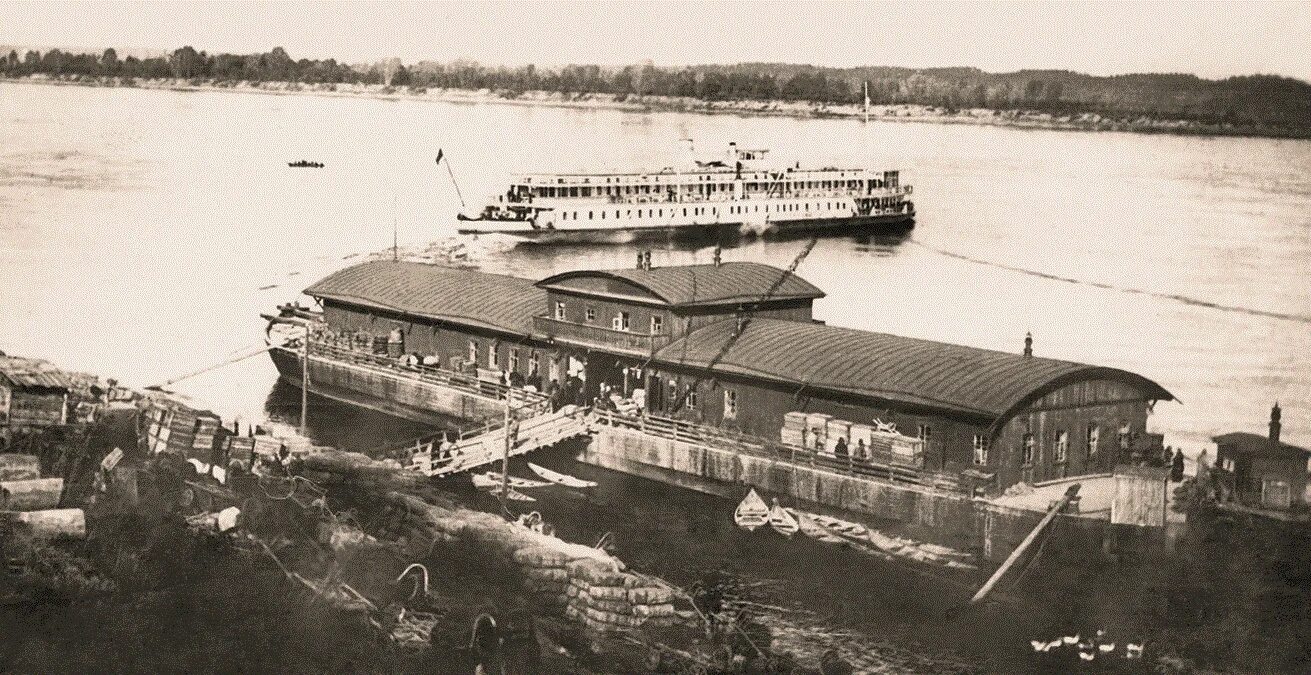 Река волга раньше