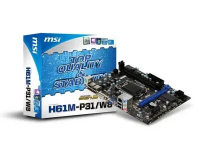 Материнская плата msi h61m p31