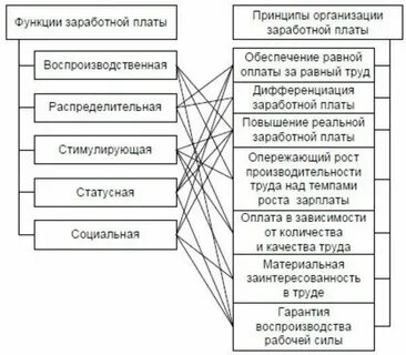 Функции заработная плата это