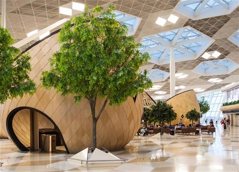 Heydar Aliyev Airport - Terminal 1 - Departure Hall Baku Transfer Airport - Heyd